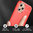 Flexi Slim Carbon Fibre Case for Apple iPhone 11 Pro - Brushed Red